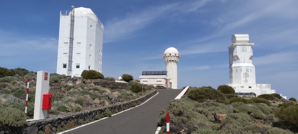 Sonnenbeobachtung auf dem Teide